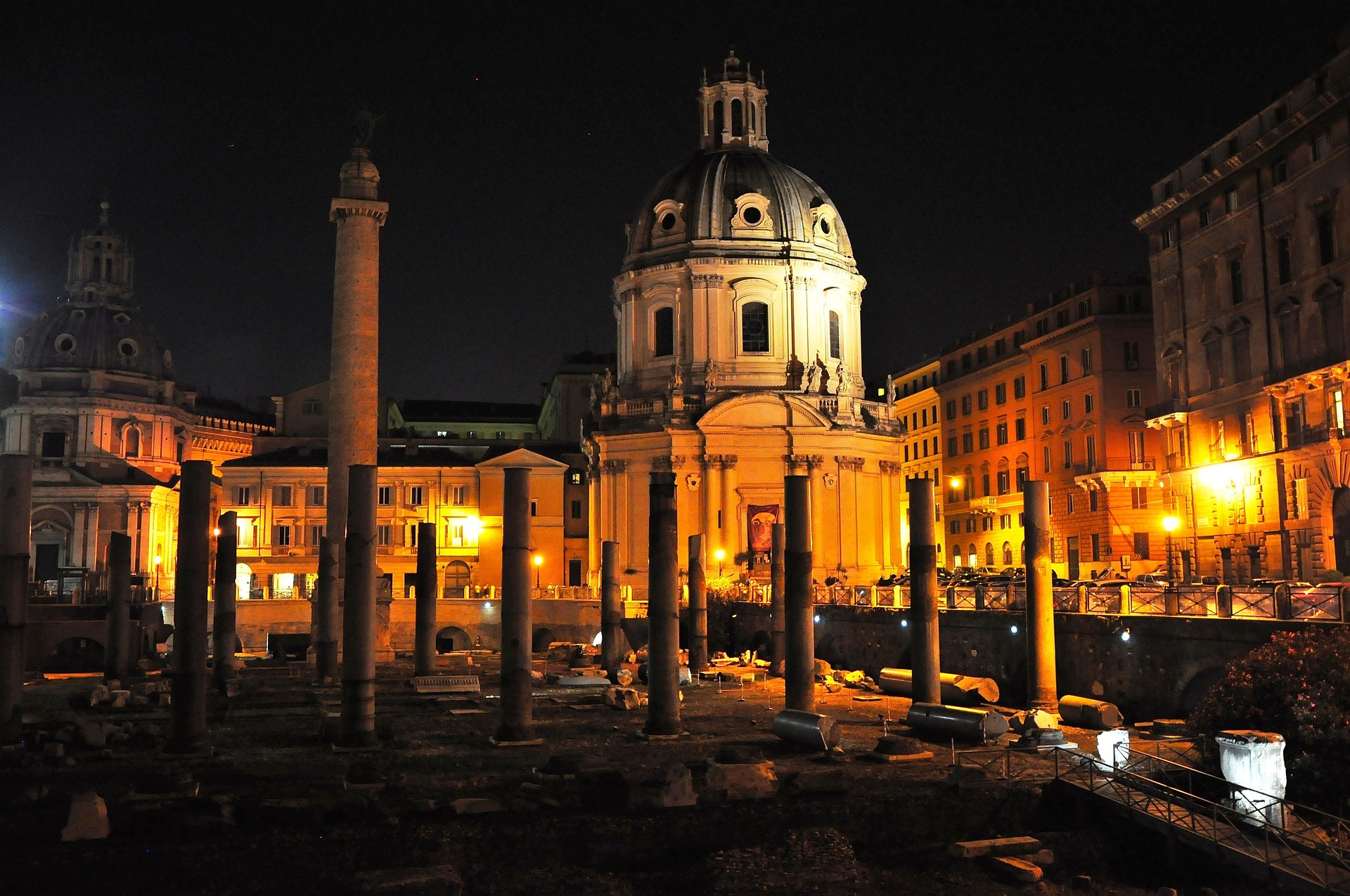 rome by night